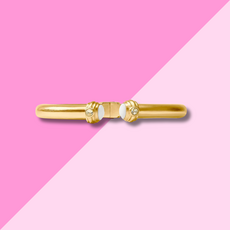 Portofino Demi Cuff - White Jade - OS