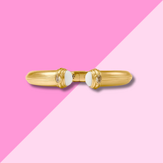 Portofino Cuff - White Jade - OS