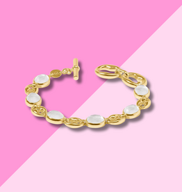 Julie Vos Laguna Stone Bracelet - Iridescent Clear - OS