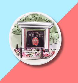 Ole Miss Coaster - Welcome Sign