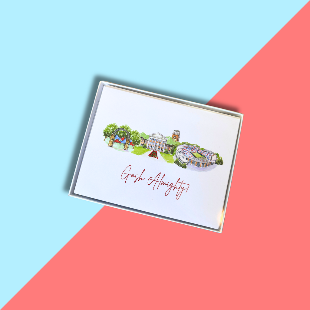 Ole Miss Landmark Boxed Note Cards