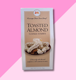 Toasted Almond Straws - 3.5 Oz