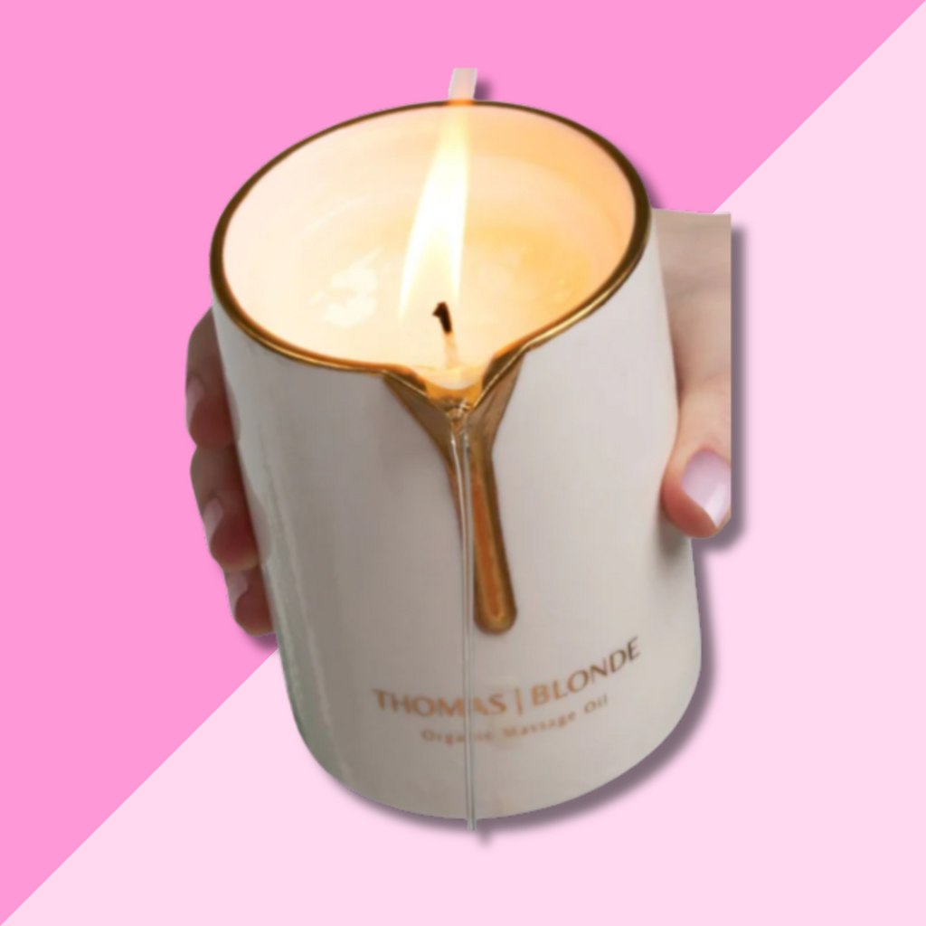 Thomas Blonde "The Sexy Blonde" Intensive Body Lotion Candle - Blonde