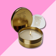 Thomas Blonde Travel Buddy Candle Tin - Blonde