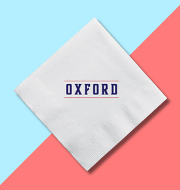 Oxford Bars Cocktail Napkin