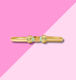 Julie Vos Portofino Demi Cuff - Aqua Jade