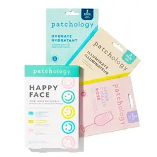 Patchology Happy Face Flashmasque Trio Kit