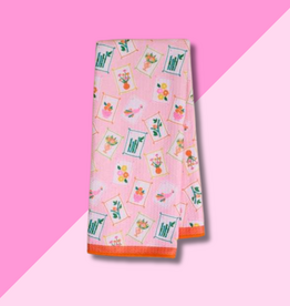 Waffle Tea Towel - It's Mahj Time
