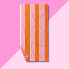 XL Quick Dry Towel - Sicily Stripes Pink