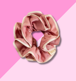 Ruffle Scrunchie - Rose