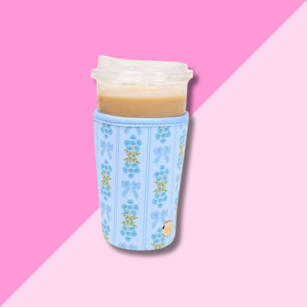 Large Drink Sleeve - Oh So Fancy Blue