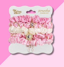 Scrunchie Charm Set - Oh So Fancy Pink