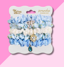 Scrunchie Charm Set - Oh So Fancy Blue