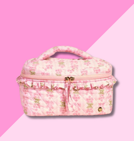 Quilted Cosmetic Bag - Oh So Fancy Pink