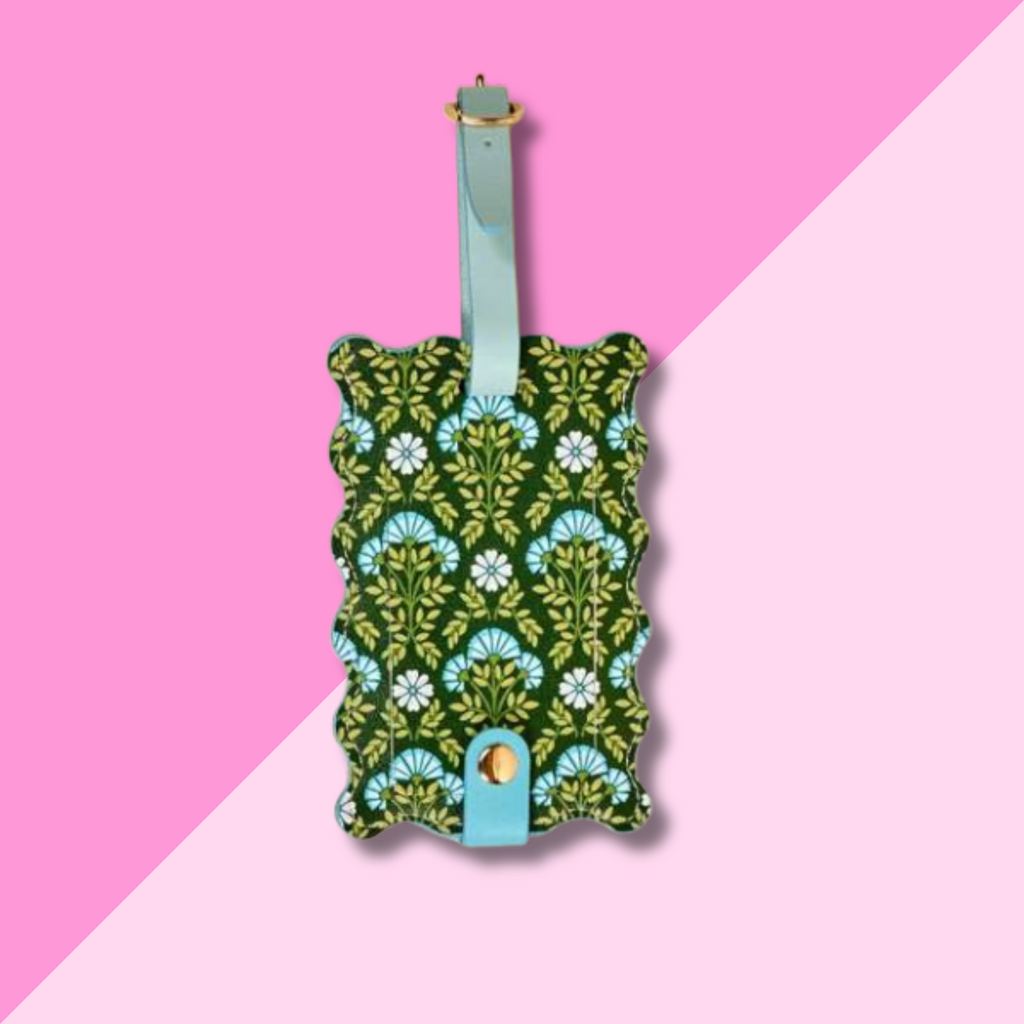 Jetsetter Luggage Tag - Everbloom Forest Green
