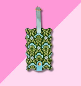Jetsetter Luggage Tag - Everbloom Forest Green