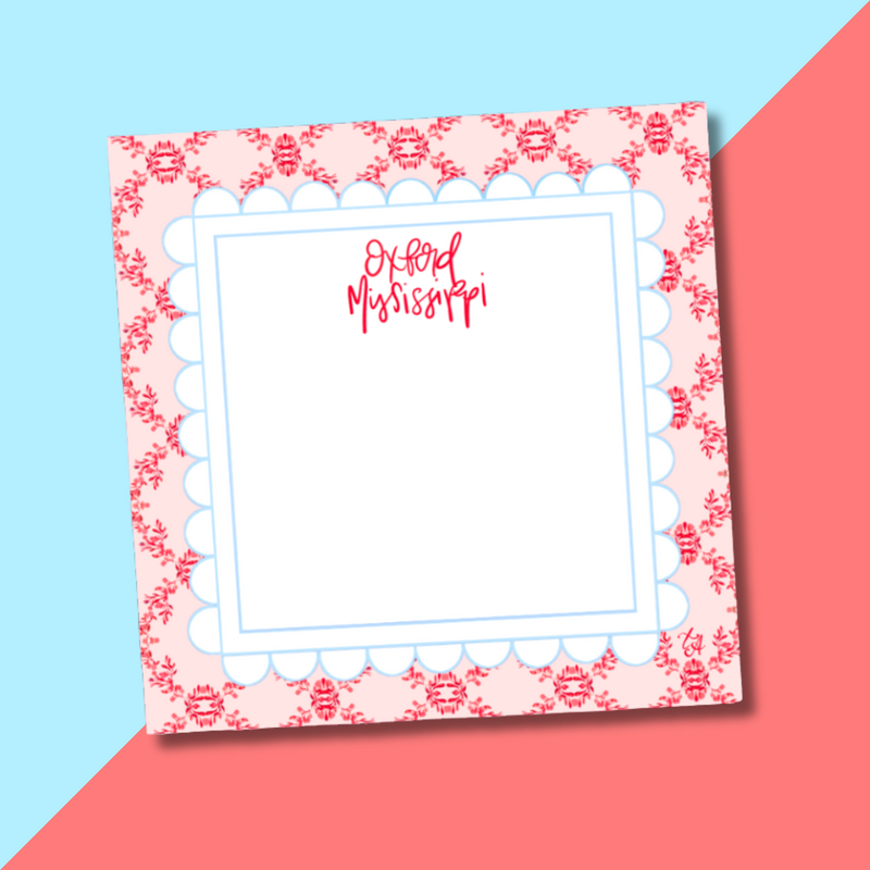 Taylor A Designs Oxford Square Notepad