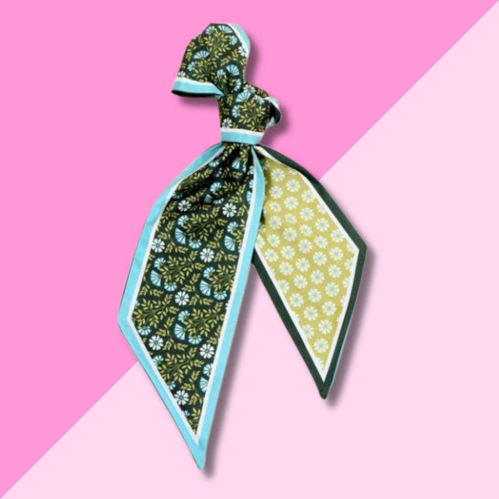 Twirl & Tie Scarf - Everbloom Forest Green