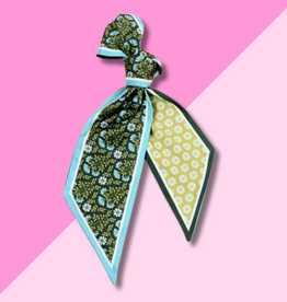 Twirl & Tie Scarf - Everbloom Forest Green