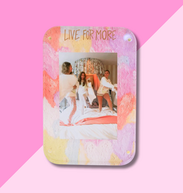 Live for More Acrylic Picture Frame