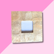 Capiz Square Mini Frame 6.5 x 6.5 - Champagne
