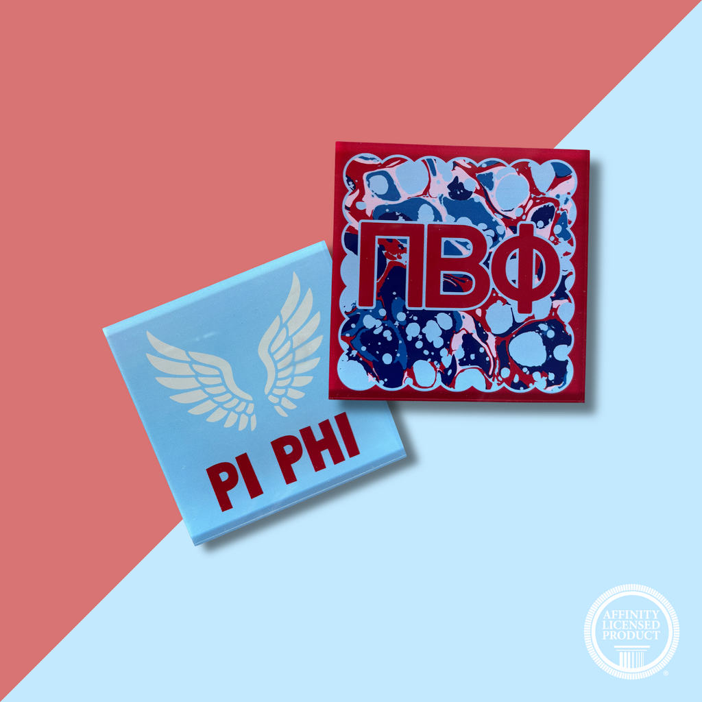 PBP Marbled Square Coaster