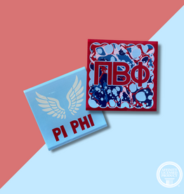 PBP Marbled Square Coaster