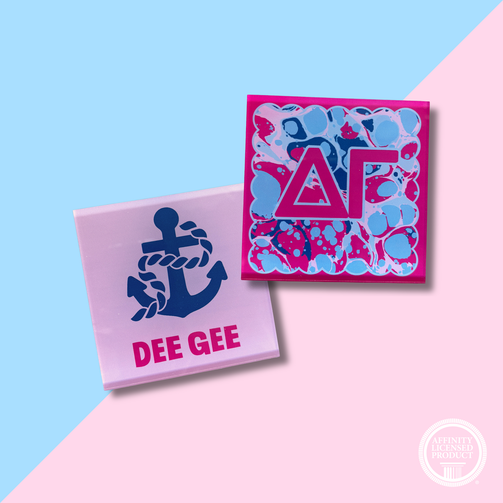 DG Marbled Square Coaster
