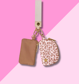 Duo Pouch Wristlet - Born Wild
