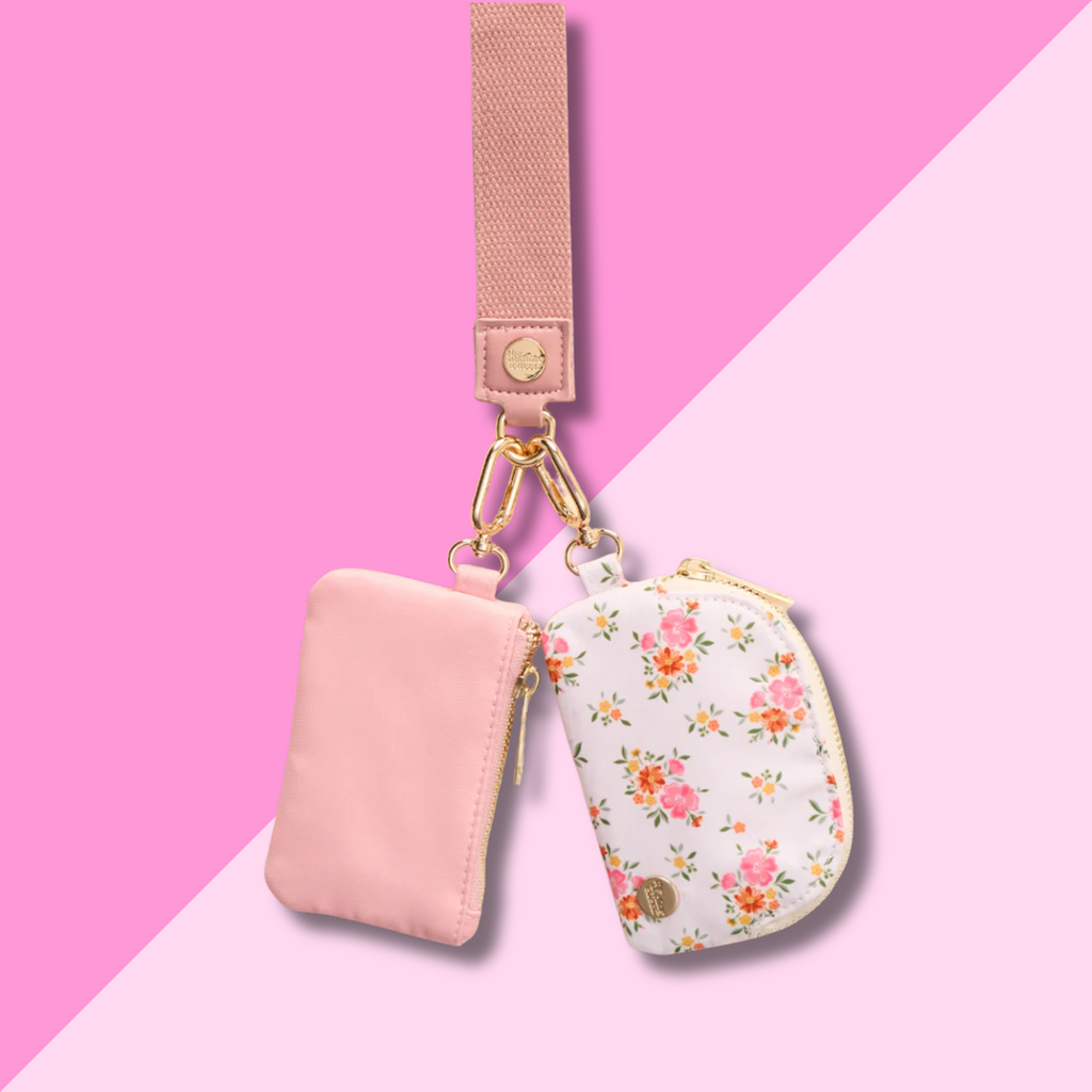 Duo Pouch Wristlet - Endless Daydream Cream