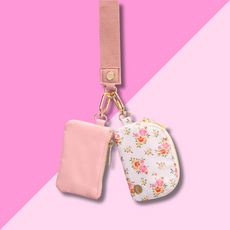 Duo Pouch Wristlet - Endless Daydream Cream