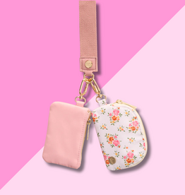 Duo Pouch Wristlet - Endless Daydream Cream