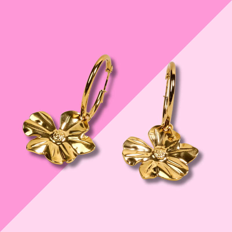 Sunlit Petal Earrings