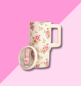 20oz Lifestyle Flip Straw Tumbler -  Endless Daydream Cream