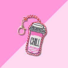 Chill Pill - Bag Charm