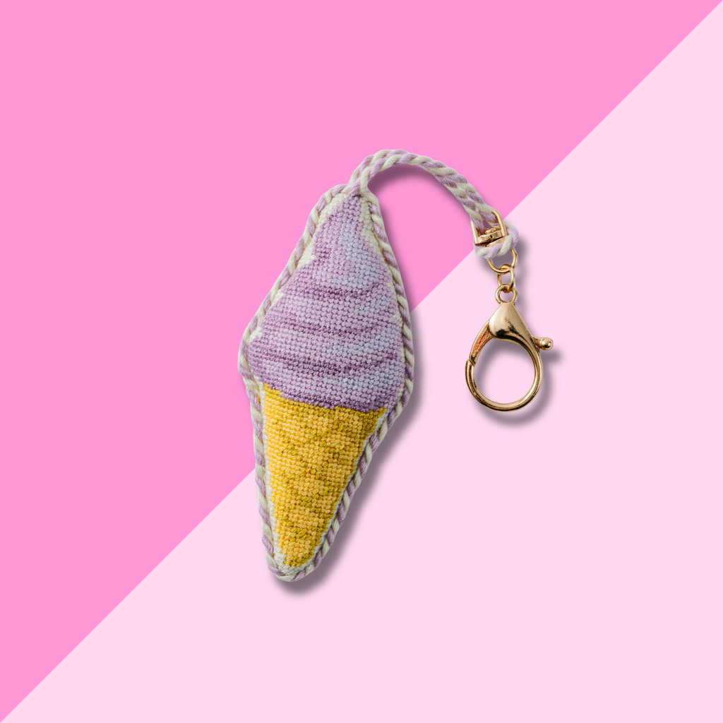 Ice Cream Cone - Bag Charm