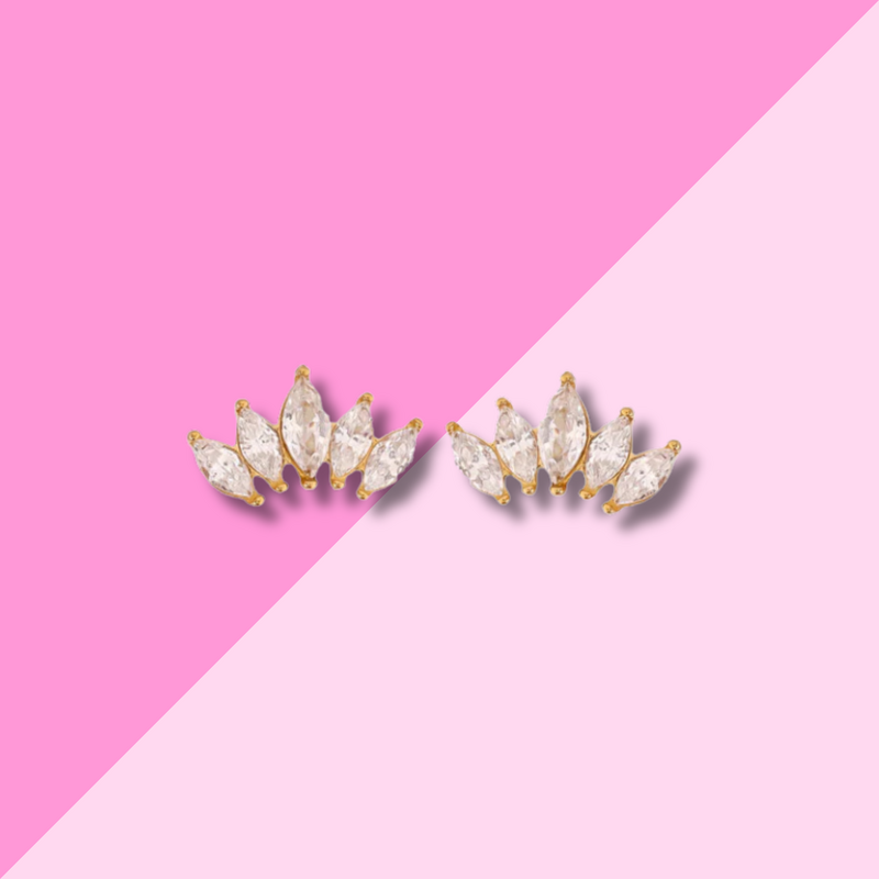 Hjane Jewels Crystal Studs