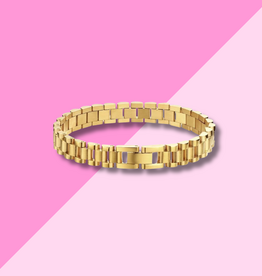 Hjane Jewels Wristwatch Chain Bracelet Gold 18MM