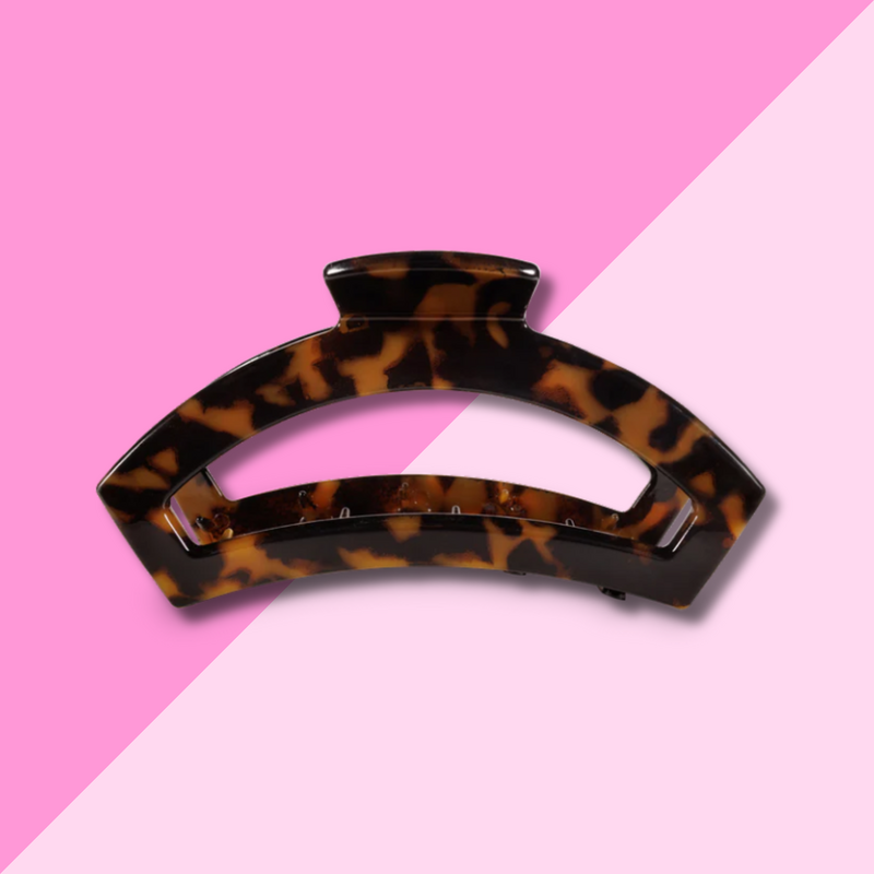 Open Tortoise Large Hair Clip