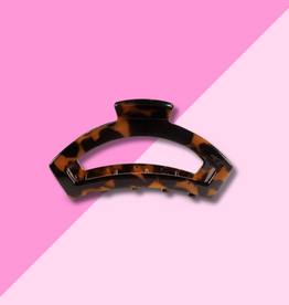 Open Tortoise Medium Hair Clip