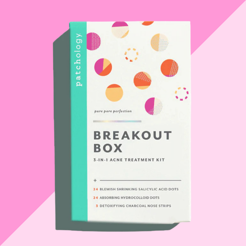 Patchology Breakout Box 3 in 1 Acne Treatment Kit