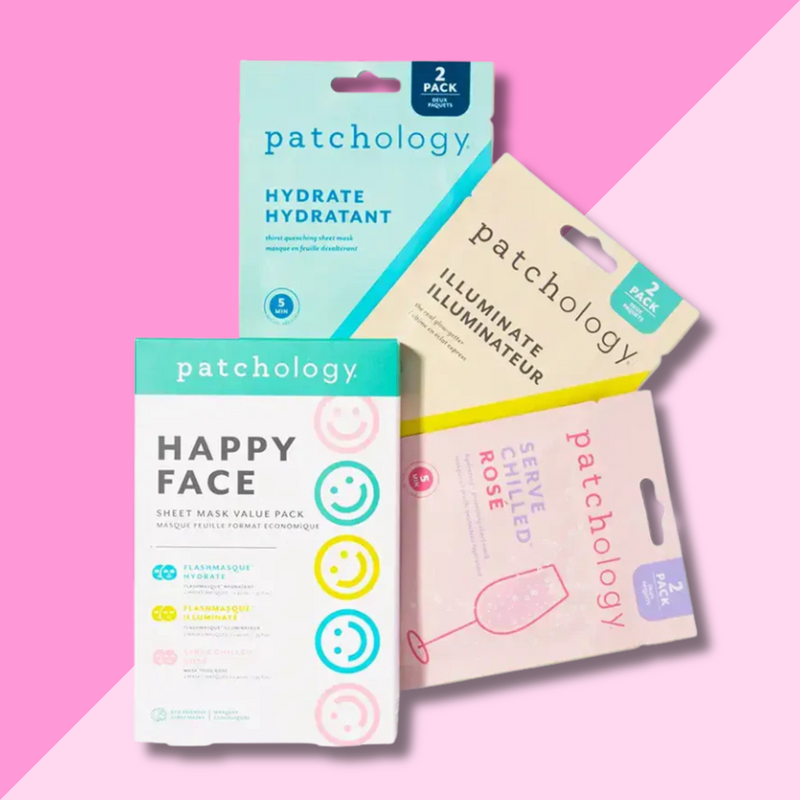 Patchology Happy Face Flashmasque Trio Kit