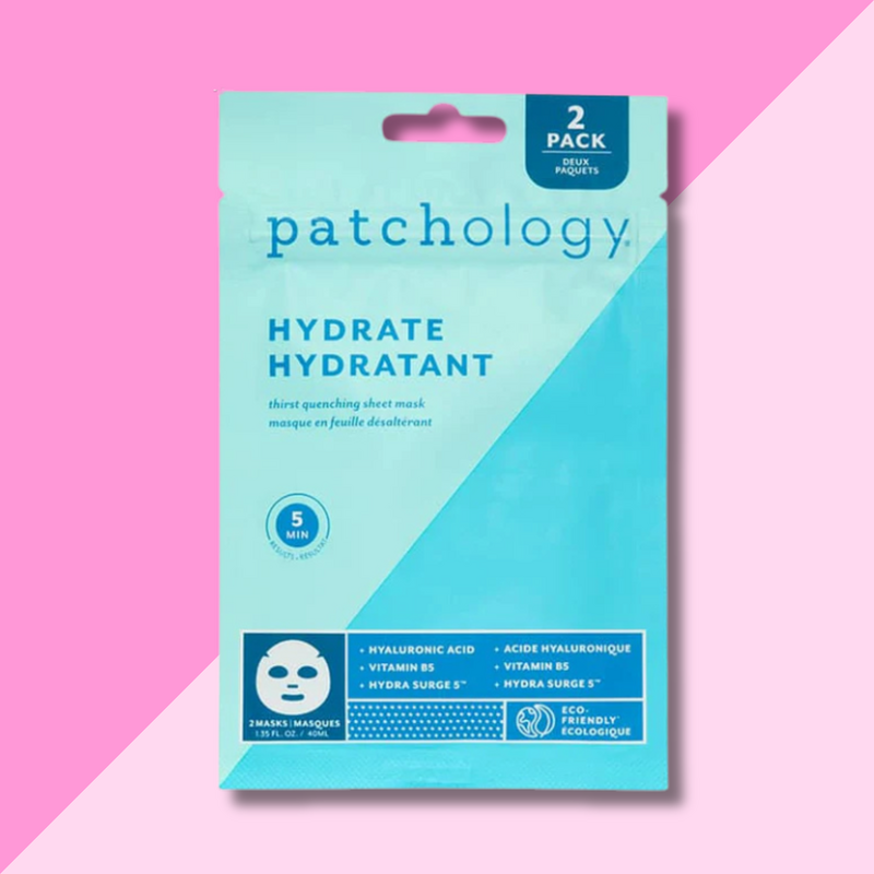 Patchology Hydrate Sheet Mask 2-Pack Sachet