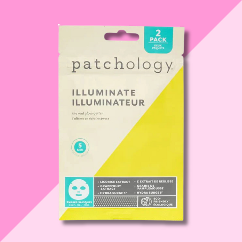 Patchology Illuminate Sheet Mask 2-Pack Sachet