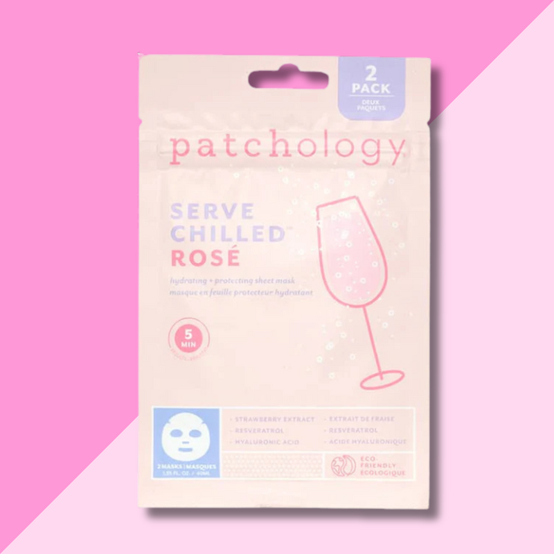 Patchology Serve Chilled Rose Hydrating Sheet Mask - 2 pack