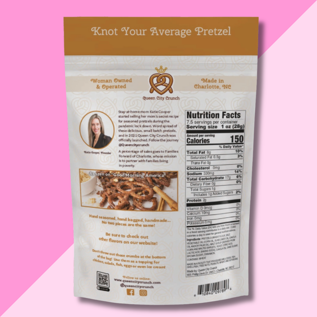 Cinnamon Sugar Pretzels - 7.5oz
