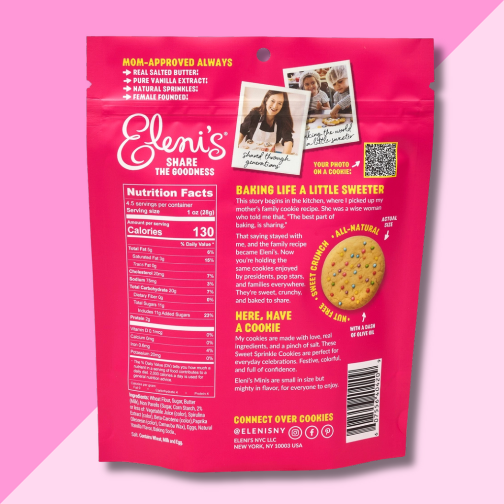 Mini Sweet Sprinkle Crisp Cookie