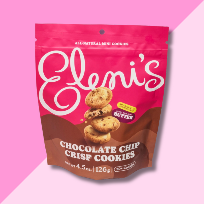 Mini Chocolate Chip Crisp Cookies
