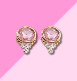 Gresham Jewelry Bon Bon Earring - Rose Quartz