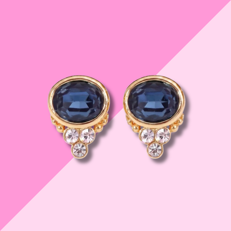 Gresham Jewelry Bon Bon Earring - Sapphire